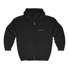 Load image into Gallery viewer, Trying to Care Zip Hooded Sweatshirt