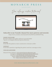 Load image into Gallery viewer, 6 Panel Hat Pattern