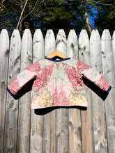Load image into Gallery viewer, Floral Pink Quilt Jackets (1 Adult + 1 Child)