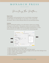 Load image into Gallery viewer, 6 Panel Hat Pattern