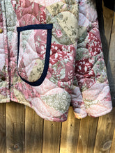 Load image into Gallery viewer, Floral Pink Quilt Jackets (1 Adult + 1 Child)