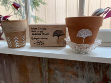Load image into Gallery viewer, Handmade Custom Stamps, Stamps, Monarch Press Collections, handmade stamps, upcycle, sustainable, handmade, ornaments