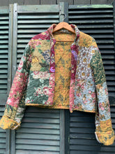 Load image into Gallery viewer, Upcycled Quilt Jacket