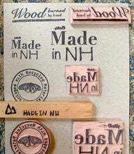 Load image into Gallery viewer, Handmade Custom Stamps, Stamps, Monarch Press Collections, handmade stamps, upcycle, sustainable, handmade, ornaments