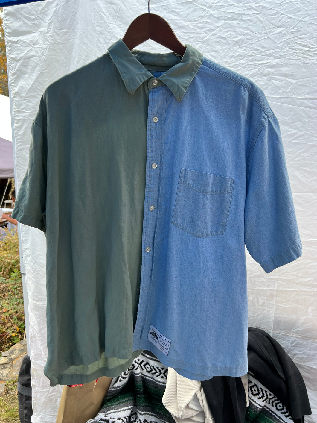 Two tone shirt