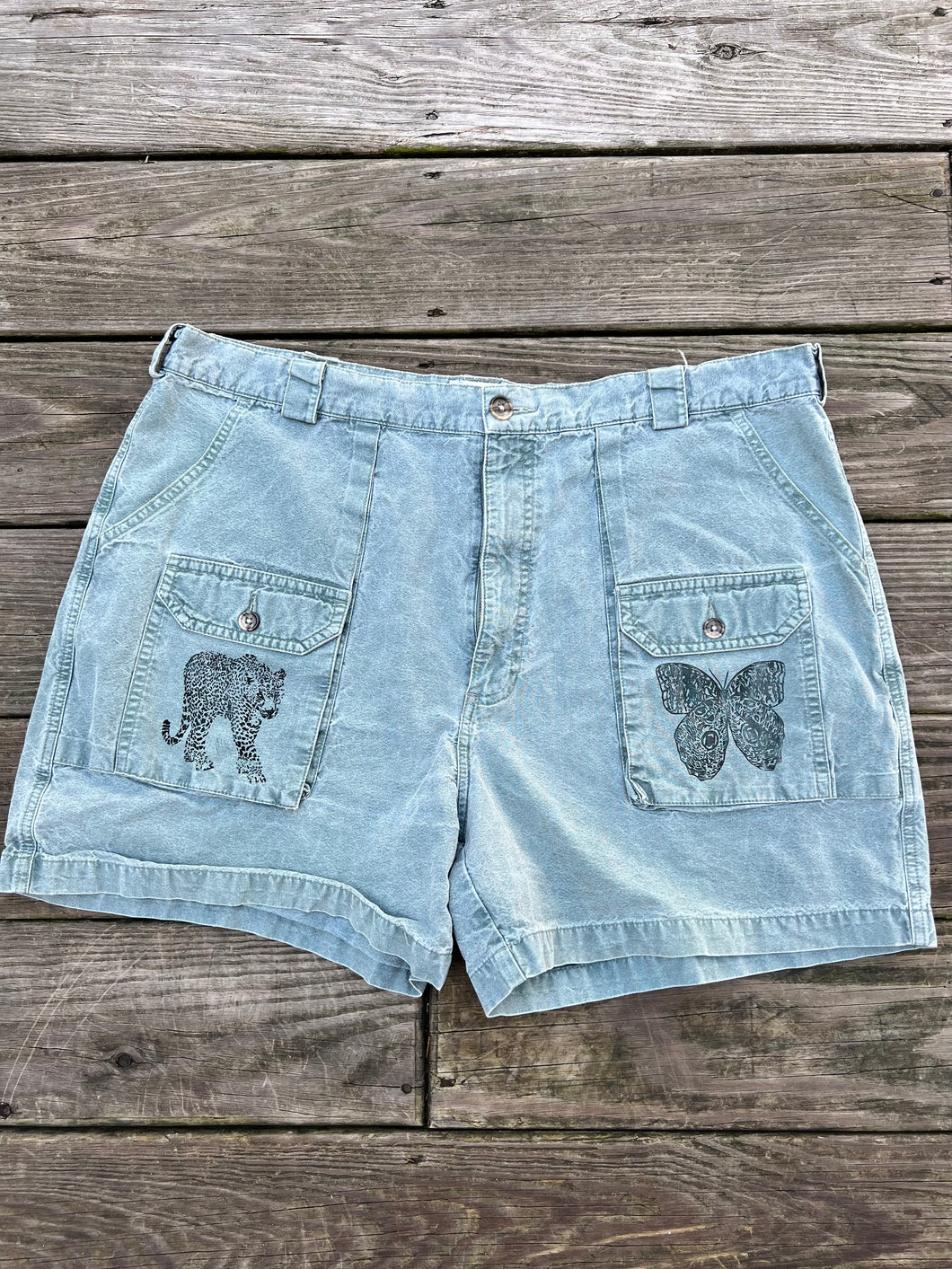 Jaguar & Butterfly Shorts