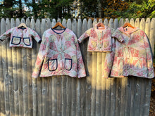 Load image into Gallery viewer, Floral Pink Quilt Jackets (1 Adult + 1 Child)
