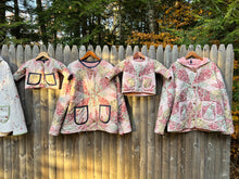 Load image into Gallery viewer, Floral Pink Quilt Jackets (1 Adult + 1 Child)
