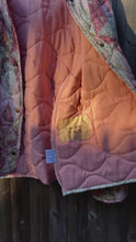 Load and play video in Gallery viewer, Floral Pink Quilt Jackets (1 Adult + 1 Child)
