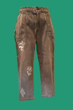 Load image into Gallery viewer, Black Snake Pants
